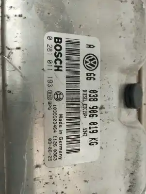 Recambio de automóvil de segunda mano de CENTRALITA MOTOR UCE para SEAT LEON (1M1) Sport F.R. 150 CV / 110 KW referencias OEM IAM 0281011193  