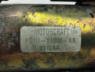 Second-hand car spare part starter motor for ford transit mod. 2000 combi ft 260 2.0 corto oem iam references yc1u11000ab  
