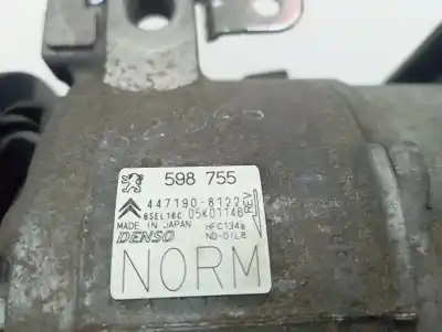 Pezzo di ricambio per auto di seconda mano compressore aria condizionata per citroen c4 picasso/spacetourer 1.6 hdi 88kw riferimenti oem iam 9659875580  