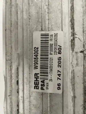 Pezzo di ricambio per auto di seconda mano intercooler per citroen c4 picasso exclusive riferimenti oem iam 9674720580  
