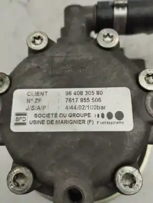 Pezzo di ricambio per auto di seconda mano POMPA STERZO per PEUGEOT 406 BERLINA (S1/S2) Riferimenti OEM IAM 9640830580  