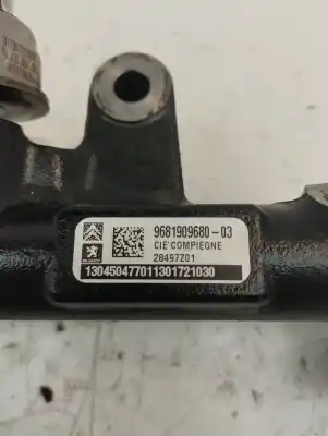 Автозапчастина б/у рампа инжектора для citroen c4 picasso exclusive посилання на oem iam 9681909680  