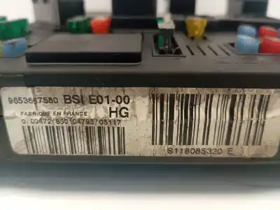Автозапчасти б/у БЛОК РЕЛЕ/ПРЕДОХРАНИТЕЛЕЙ за CITROEN XSARA PICASSO  ссылки OEM IAM 9653667580  