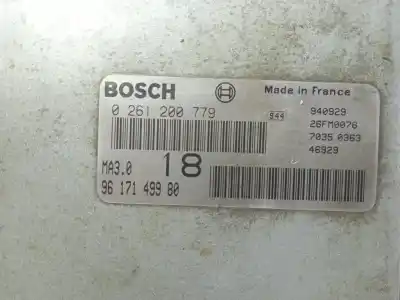 Pièce détachée automobile d'occasion Calculateur Moteur Ecu pour CITROEN ZX 1.4 Références OEM IAM 9617149980  