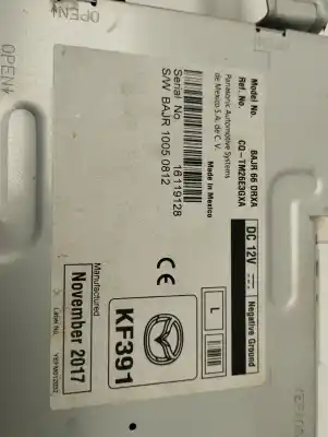 Автозапчастина б/у gps навігаційна система для mazda cx-3 luxury посилання на oem iam kf391  