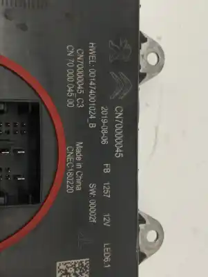 Автозапчасти б/у блок управления освещением за ds 7 crossback e-tense be chic ссылки oem iam cn70000045  