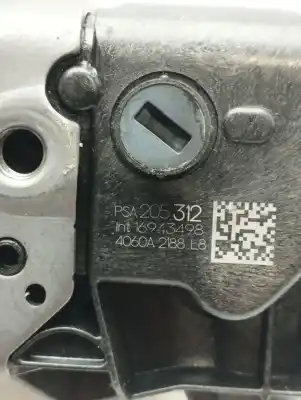 Автозапчасти б/у замок левой передней двери за ds 7 crossback e-tense be chic ссылки oem iam 9820531280  