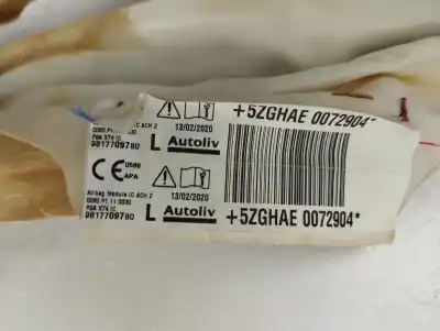 Автозапчастина б/у передня ліва подушка безпеки для ds 7 crossback e-tense be chic посилання на oem iam 9817709780  