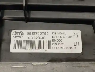 Автозапчастина б/у лівий передній пилот для ds 7 crossback e-tense be chic посилання на oem iam 9815740780  