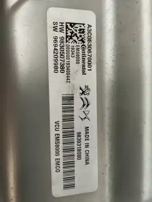 Автозапчасти б/у блок управления двигателем за ds 7 crossback e-tense be chic ссылки oem iam 9839318080  