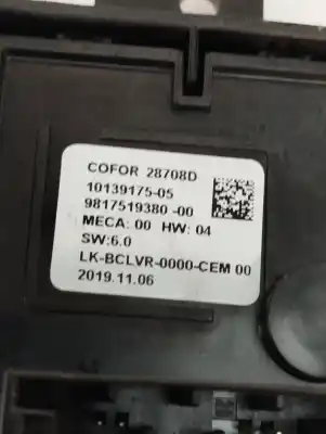 Автозапчасти б/у электронный модуль за ds 7 crossback e-tense be chic ссылки oem iam 9817519380  