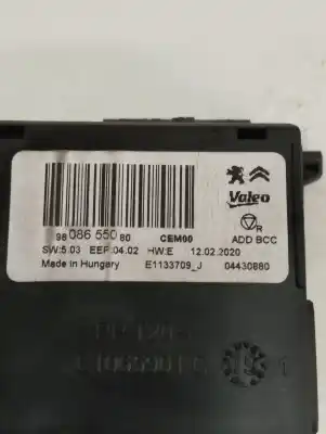 Second-hand car spare part electronic module for ds 7 crossback e-tense be chic oem iam references 9808655080  