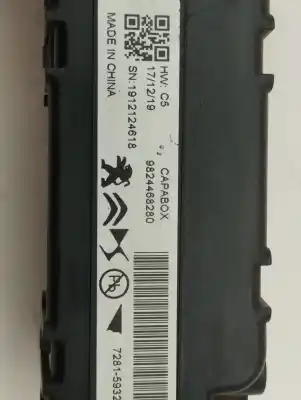 Автозапчасти б/у электронный модуль за ds 7 crossback e-tense be chic ссылки oem iam 9824468280  