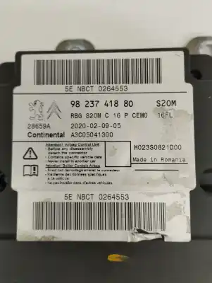 Pezzo di ricambio per auto di seconda mano centralina airbag per ds 7 crossback e-tense be chic riferimenti oem iam 9823741880  