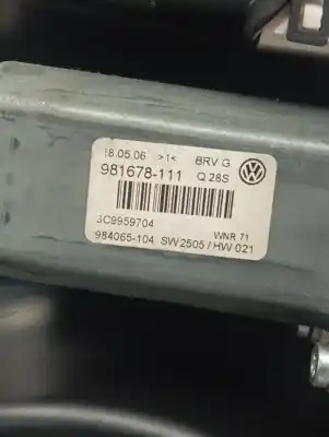 Автозапчастина б/у регулятор скла заднього правого для volkswagen passat b6 variant (3c5) 2.0 tdi 16v посилання на oem iam 3c4839756h   Автозапчастина б/у регулятор скла заднього правого для volkswagen passat b6 variant (3c5) 2.0 tdi 16v посилання на oem iam 3c4839756h