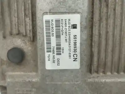 Автозапчастина б/у ебу контролер двигуна для opel corsa d enjoy посилання на oem iam 55198930cn  