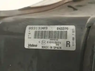 Pezzo di ricambio per auto di seconda mano faro anteriore destro per opel corsa d enjoy riferimenti oem iam 89313309  