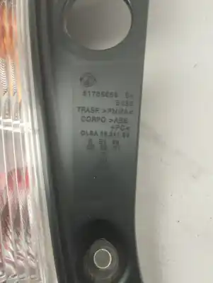 Second-hand car spare part left tailgate light for lancia ypsilon (101) 1.4 16v oro (10.2006->) oem iam references 51786658  
