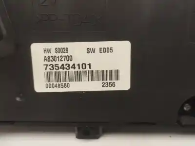 Second-hand car spare part climate control for lancia ypsilon (101) 1.4 16v oro (10.2006->) oem iam references 735434101  