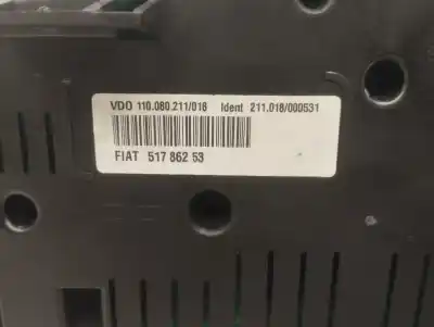 Second-hand car spare part dashboard for lancia ypsilon (101) 1.4 16v oro (10.2006->) oem iam references 51786253  