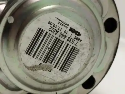 Peça sobressalente para automóvel em segunda mão transmissão traseira direita por bmw serie 1 berlina (e81/e87) 120d referências oem iam 7533446  