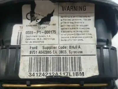 Second-hand car spare part airbag kit for ford fiesta (cb1) titanium oem iam references   