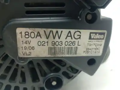 Автозапчастина б/у генератор для volkswagen passat b6 variant (3c5) 2.0 tdi 16v посилання на oem iam 021903026c   Автозапчастина б/у генератор для volkswagen passat b6 variant (3c5) 2.0 tdi 16v посилання на oem iam 021903026c