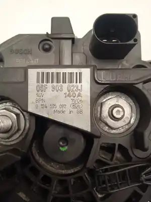 Peça sobressalente para automóvel em segunda mão alternador por audi a4 berlina (8e) 2.0 tdi 16v (103kw) referências oem iam 06f903023j