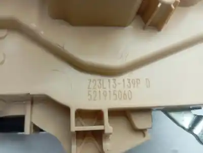 Peça sobressalente para automóvel em segunda mão fechadura da porta traseira direita por fiat panda (319) red referências oem iam 521915060  