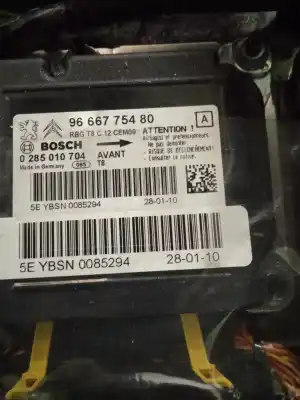 Peça sobressalente para automóvel em segunda mão kit airbag por peugeot 5008 sport pack referências oem iam   