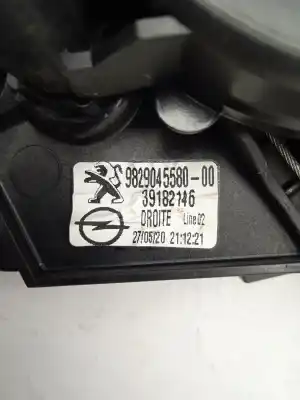 Second-hand car spare part rear right window regulator for opel corsa c edition oem iam references 982904558000  