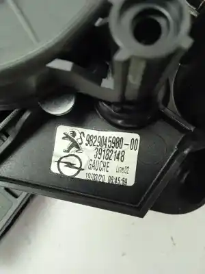 Piesă de schimb auto la mâna a doua mecanism actionare geam spate stânga pentru opel corsa c edition referințe oem iam 9829045980  