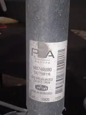 Second-hand car spare part rear left shock absorber for opel corsa c edition oem iam references 9837466880  