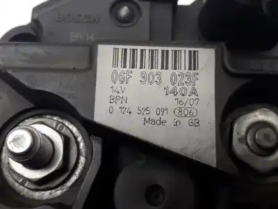 Peça sobressalente para automóvel em segunda mão alternador por seat leon (1p1) 1.9 tdi referências oem iam 0124525091  