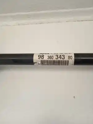 Pezzo di ricambio per auto di seconda mano trasmissione anteriore sinistra per opel corsa c edition riferimenti oem iam 9836034380  