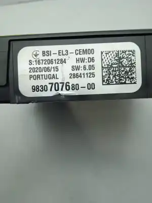 Pezzo di ricambio per auto di seconda mano scatola relè/fusibili per opel corsa c edition riferimenti oem iam 9830707680  