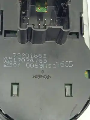 Pezzo di ricambio per auto di seconda mano controllo della luce per opel corsa c edition riferimenti oem iam 39201665  