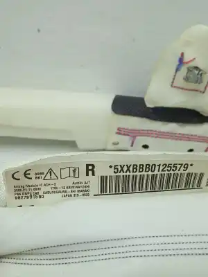 Second-hand car spare part front right curtain airbag for opel corsa c edition oem iam references 9827991580  