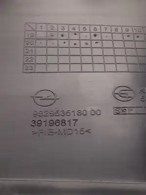 Second-hand car spare part center armrest for opel corsa c edition oem iam references 9829535180  