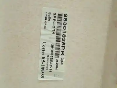 Автозапчастина б/у інтер'єрний дах для opel corsa c edition посилання на oem iam 98301825pr  