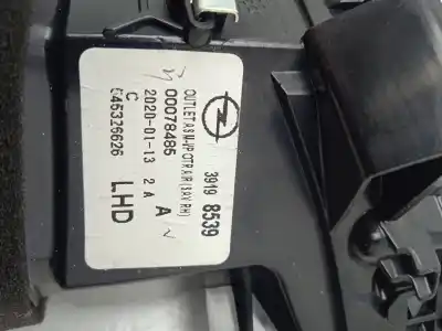 Pezzo di ricambio per auto di seconda mano aeratore per opel corsa c edition riferimenti oem iam 545326626  