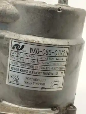 Peça sobressalente para automóvel em segunda mão compressor de ar condicionado a/a a/c por opel corsa c edition referências oem iam 9827596080  