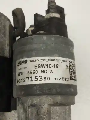 Piesă de schimb auto la mâna a doua electromotor pentru opel corsa c edition referințe oem iam 9812715380  