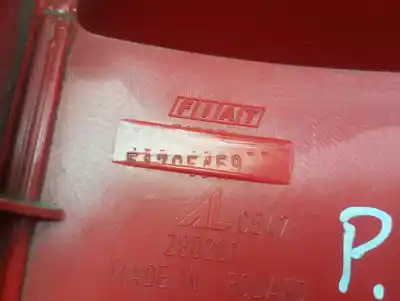 Second-hand car spare part left tailgate light for fiat panda (169) 1.2 8v dynamic oem iam references 51705459  