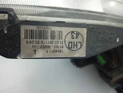 Second-hand car spare part left headlight for toyota verso active oem iam references 811500f090  