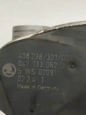 Автозапчастина б/у коробка метелика для skoda fabia (6y2/6y3) classic посилання на oem iam 047133062d  