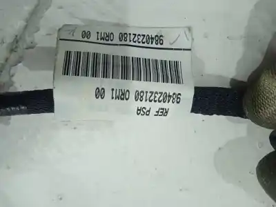 Peça sobressalente para automóvel em segunda mão fio por ds 3 crossback so chic referências oem iam 9840232180  