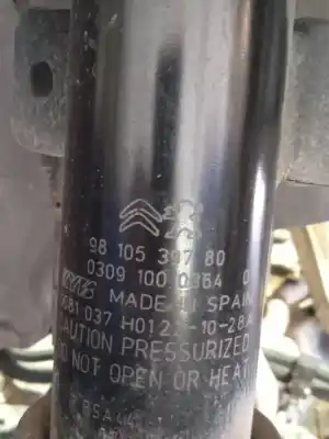 Pezzo di ricambio per auto di seconda mano ammortizzatore anteriore destro per citroen c4 picasso attraction riferimenti oem iam 9810539780  