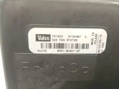 Автозапчастина б/у електро вентилятор для ford fiesta vi (cb1, ccn) 1.6 tdci посилання на oem iam 8v518c607ef  