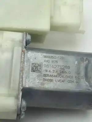 Pezzo di ricambio per auto di seconda mano alzacristalli anteriore sinistro per citroen c4 picasso attraction riferimenti oem iam 9816272580  